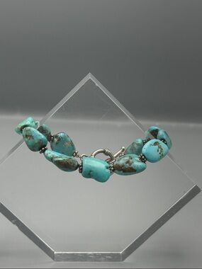 Turquoise Nugget Bracelet